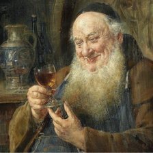 Схема вышивки «"Винодел"(художник Эрнест Новак)»