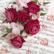 Схема вышивки «цветы»