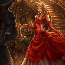 Схема вышивки «Принцесса»