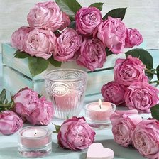 Схема вышивки «цветы»