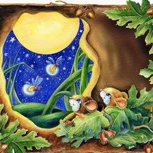 Схема вышивки «мышата»