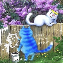 Схема вышивки «портрет»