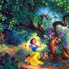 Схема вышивки «Белоснежка»