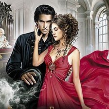 Схема вышивки «Пансион искусных фавориток»