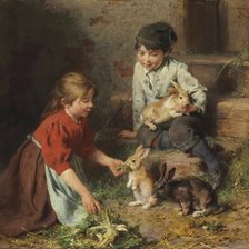 Схема вышивки «дети»