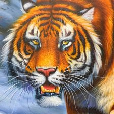 Схема вышивки «Хозяин тайги»