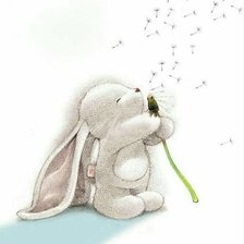 Схема вышивки «Зайка»