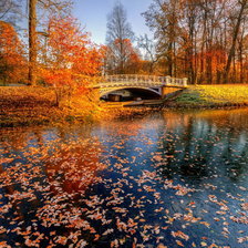 Схема вышивки «Осень в Царском селе»