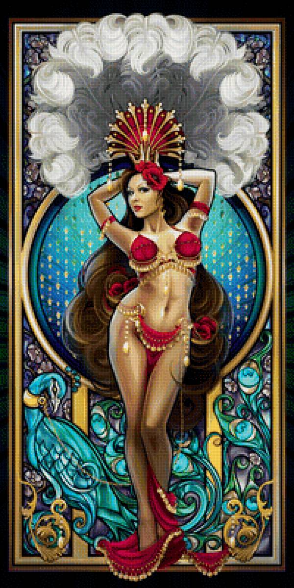 Танец живота - девушка, танец - предпросмотр