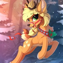 Схема вышивки «Оленёнок»