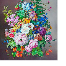 Схема вышивки «Букет»