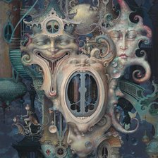 Схема вышивки «ВСТРЕЧА УМОВ.ДАНИЭЛЬ МЕРИАМ»