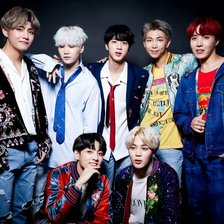 Схема вышивки «BTS»