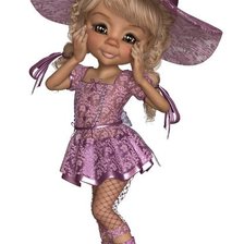 Схема вышивки «ВИОЛЕТТА»