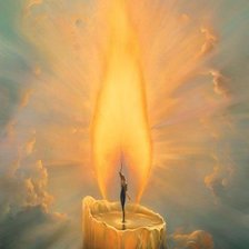 Схема вышивки «ВЛАДИМИР КУШ.СВЕЧА»