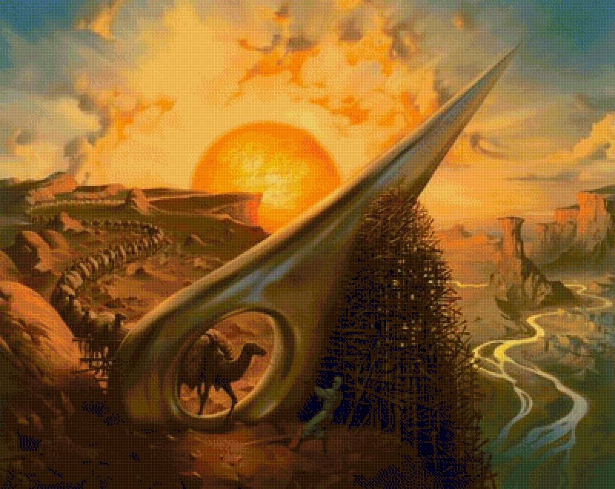 ВЛАДИМИР КУШ. ИГОЛЬНОЕ УШКО. - картины - предпросмотр