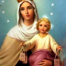 Схема вышивки «Virgen del Carmen 20»