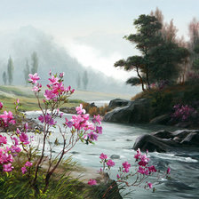 Схема вышивки «Корея»