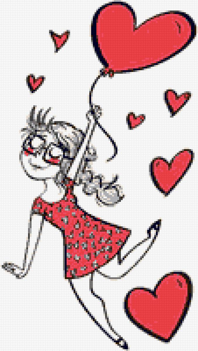 Chica enamorada - предпросмотр