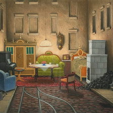 ЯЦЕК ЙЕРКА.ЗАЛ ОЖИДАНИЯ ТРАМВАЯ