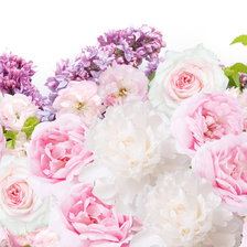 Схема вышивки «Цветы 1 (вариант 2)»