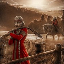 Схема вышивки «пара»