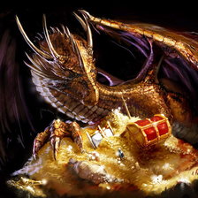 Схема вышивки «Дракон»