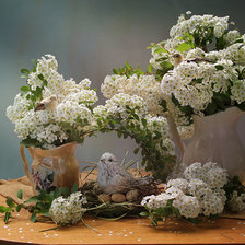 Схема вышивки «цветы»