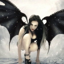 Схема вышивки «Падший ангел»