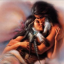 Схема вышивки «пара»