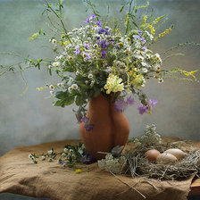 Схема вышивки «цветы»