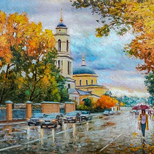 Схема вышивки «Autumn invites you for a walk.»