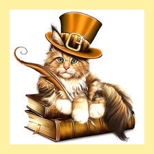 Схема вышивки «Серия "Коты".»