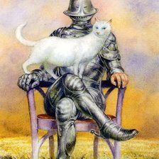 Схема вышивки «Милый рыцарь»