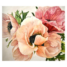 Схема вышивки «Нежные маки.»