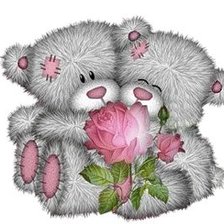 Схема вышивки «мишки»