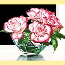 Схема вышивки «Серия "Розы".»