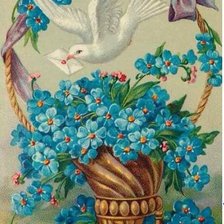 Схема вышивки «TE ENVIO UN REGALO»