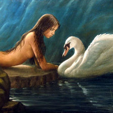 Схема вышивки «Леда»