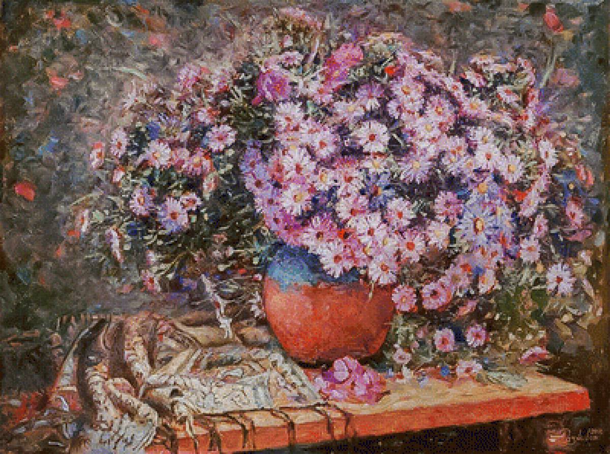 Fragrance. - razzhivin igor painter.flowers and gardens. - предпросмотр