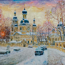 Схема вышивки «Snowy Silence.»