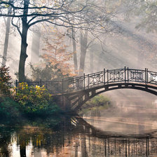 Схема вышивки «Пейзаж»