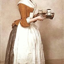 Схема вышивки «лиотар шоколадница»