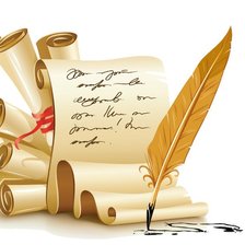 Схема вышивки «Бумажные свитки»