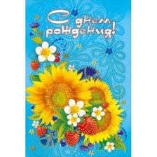 Схема вышивки «С Днем Рождения!»