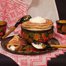 Схема вышивки «На блины!»