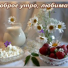 Схема вышивки «Доброе утро, любимая!»