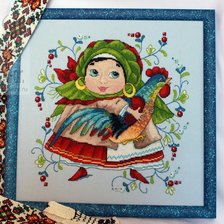 Схема вышивки «фольклор»