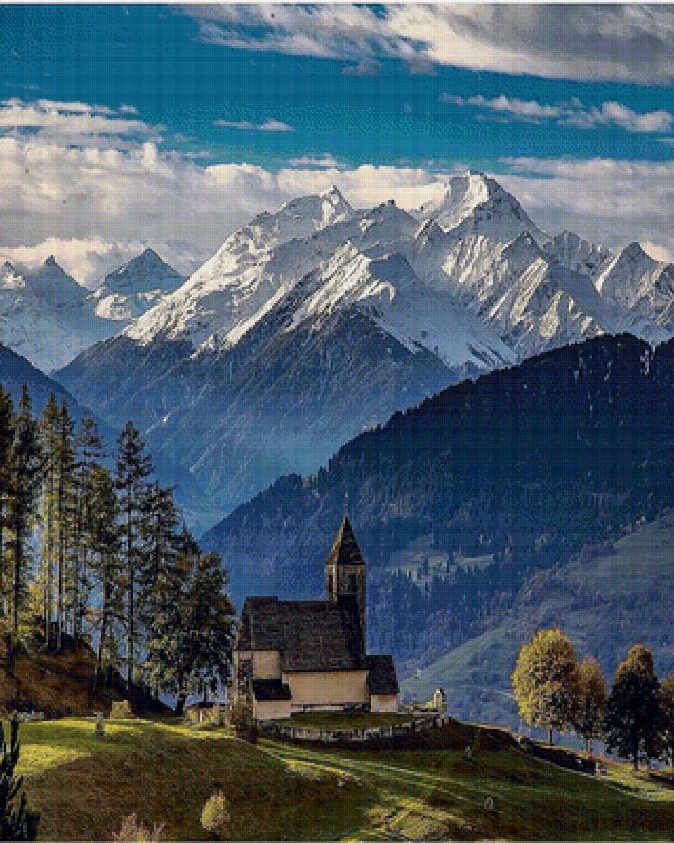 Фалер, Швейцария - пейзаж - предпросмотр