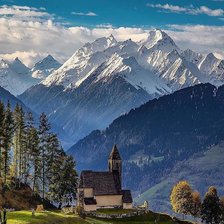 Схема вышивки «Фалер, Швейцария»